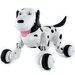 Robot Catel interactiv iUni Smart-Dog, telecomanda cu 24 comenzi, Alb-Negru
